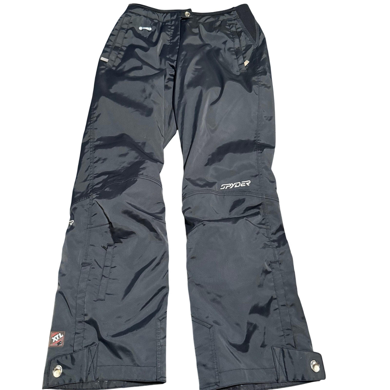 Spyder Xtl Ski Pants, 10k Waterproof, Thinsulate, Black, Women's Size 10
